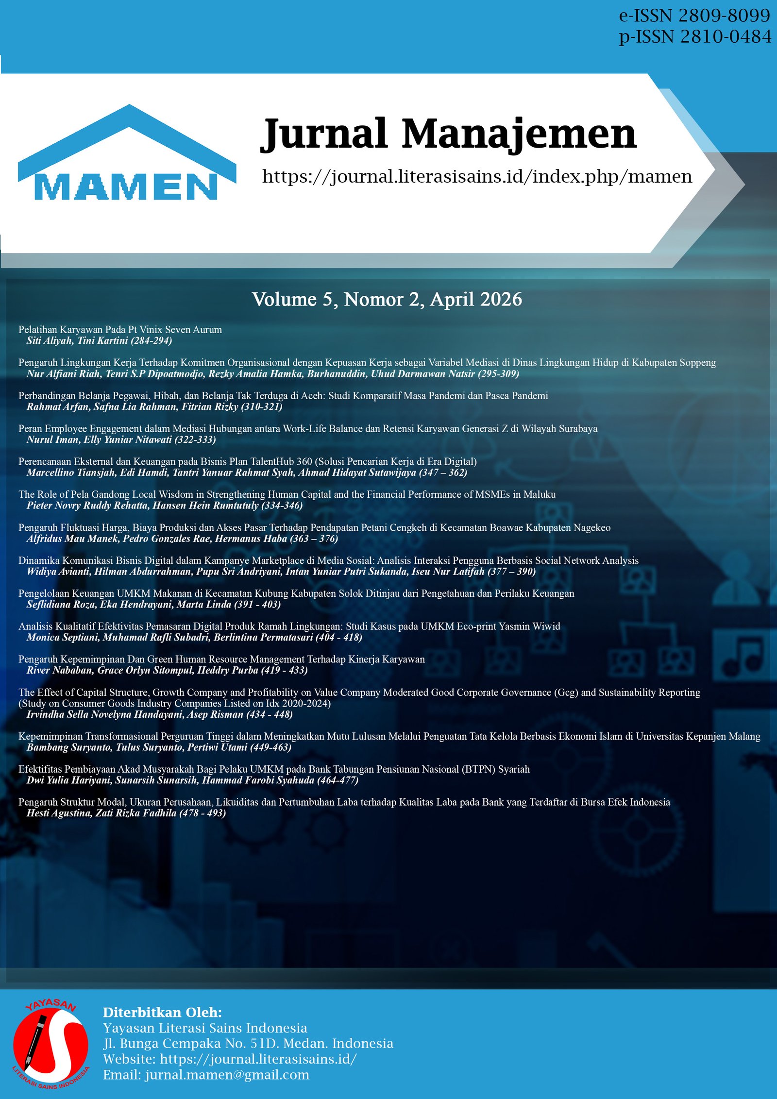 					View Vol. 5 No. 2 (2026): April 2026
				