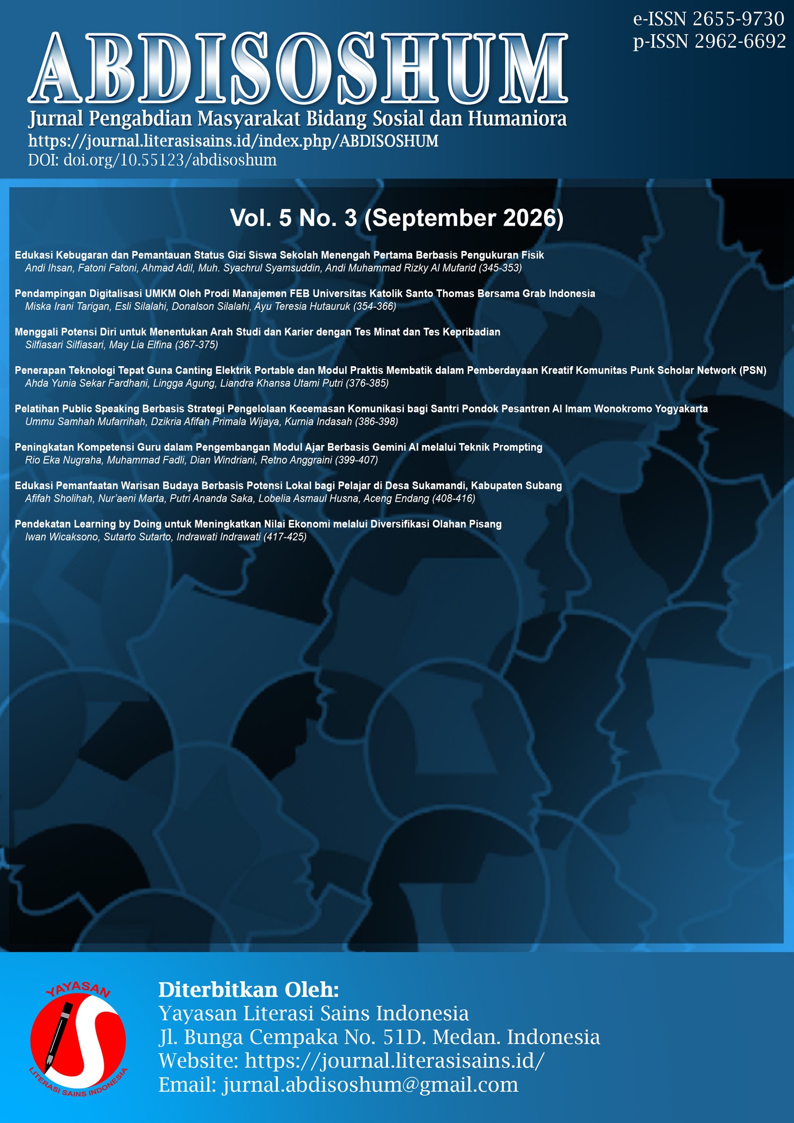 					Lihat Vol 5 No 3 (2026): September 2026
				