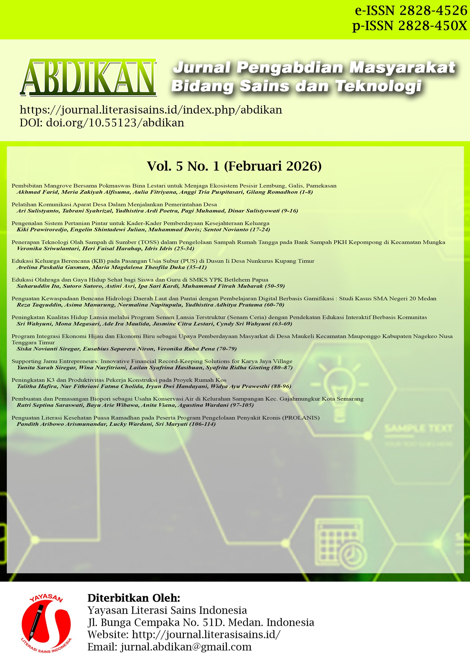 					Lihat Vol 5 No 1 (2026): Februari 2026
				