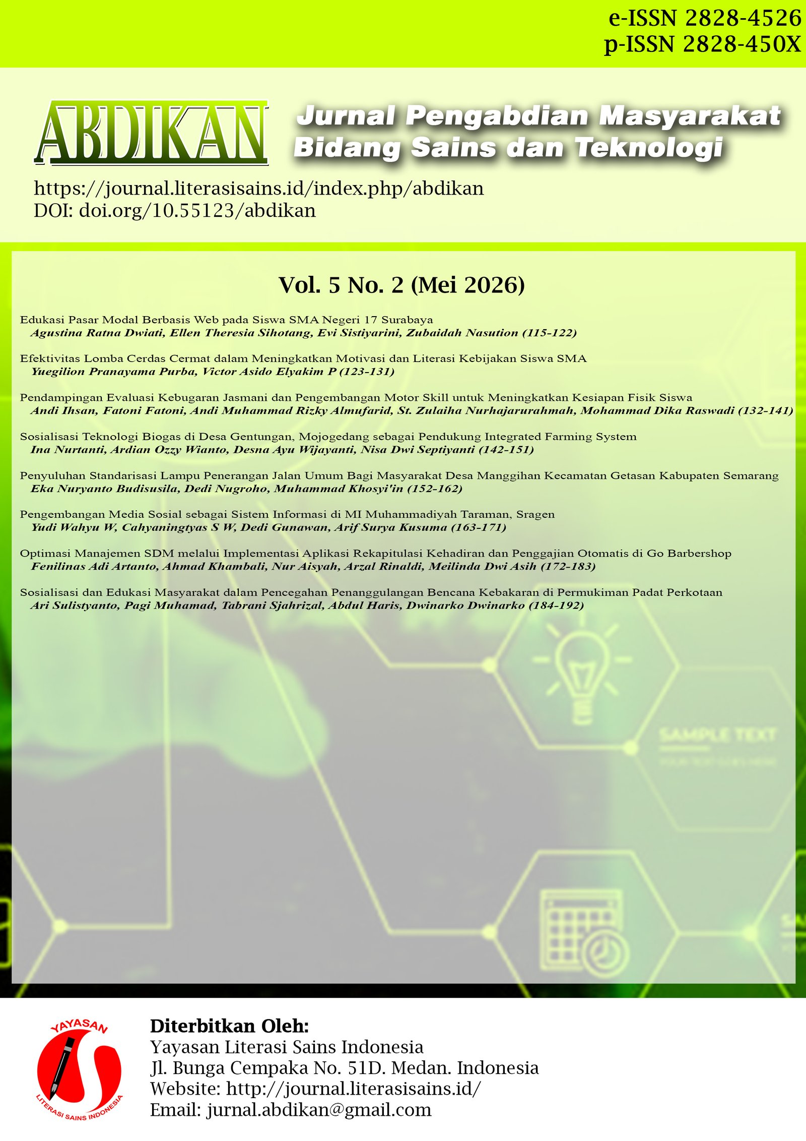					Lihat Vol 5 No 2 (2026): Mei 2026
				