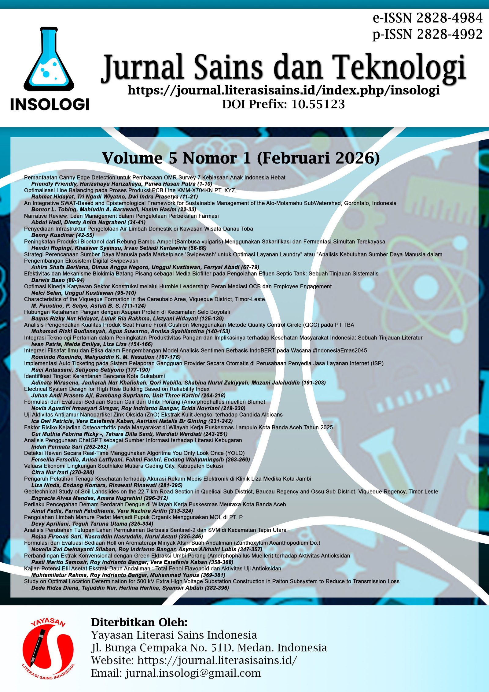 					View Vol. 5 No. 1 (2026): Februari 2026
				